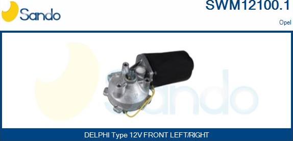 Sando SWM12100.1 - Двигун склоочисника autocars.com.ua