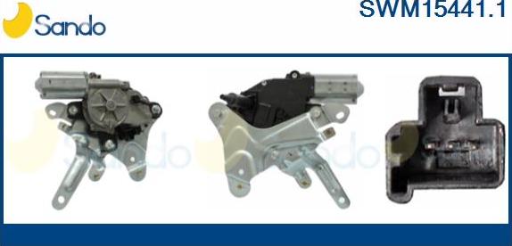 Sando SWM15441.1 - Двигун склоочисника autocars.com.ua