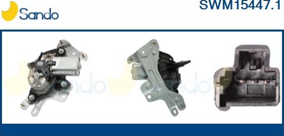 Sando SWM15447.1 - Двигун склоочисника autocars.com.ua