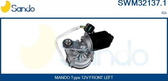 Sando SWM32137.1 - Двигун склоочисника autocars.com.ua