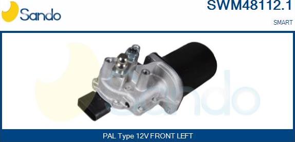 Sando SWM48112.1 - Двигун склоочисника autocars.com.ua
