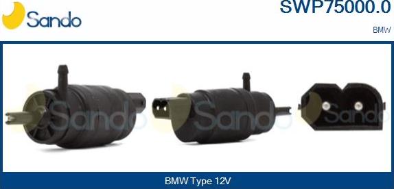 Sando SWP75000.0 - Водяний насос, система очищення вікон autocars.com.ua