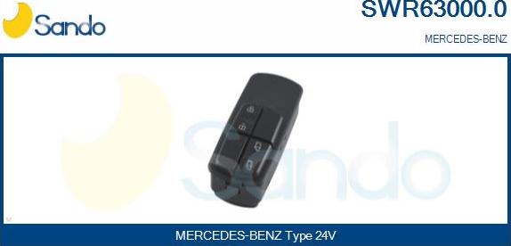 Sando SWR63000.0 - Вимикач, стеклолод'емнік autocars.com.ua
