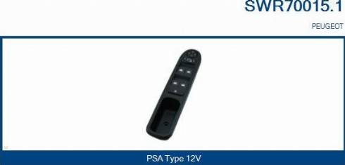 Sando SWR70015.1 - Вимикач, стеклолод'емнік autocars.com.ua