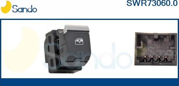 Sando SWR73060.0 - Вимикач, стеклолод'емнік autocars.com.ua