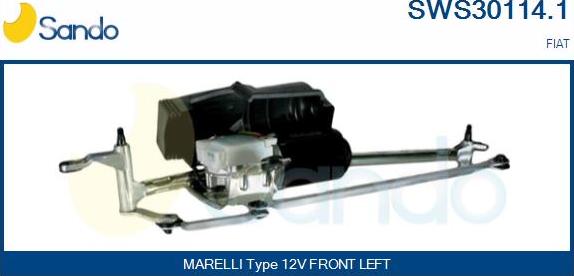 Sando SWS30114.1 - Система очищення вікон autocars.com.ua