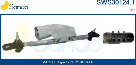 Sando SWS30124.1 - Система очищення вікон autocars.com.ua