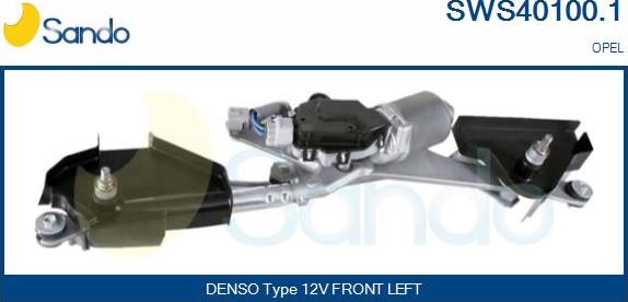 Sando SWS40100.1 - Система очищення вікон autocars.com.ua