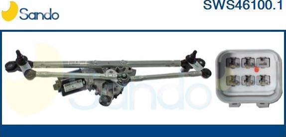 Sando SWS46100.1 - Система очищення вікон autocars.com.ua