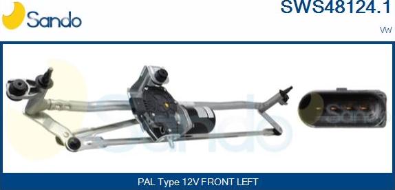 Sando SWS48124.1 - Система очищення вікон autocars.com.ua