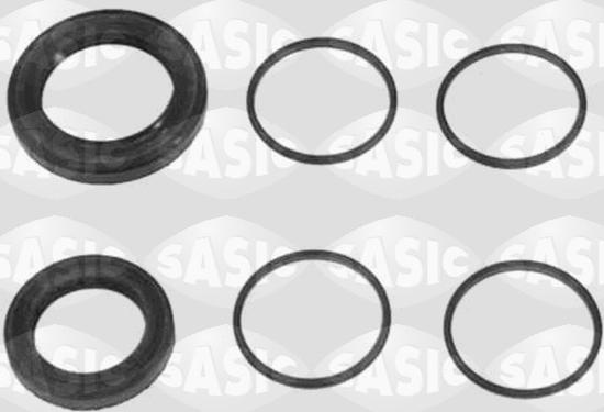 Sasic 1004013 - Ремкомплект, осьової шарнір поперечна рульова тяга autocars.com.ua
