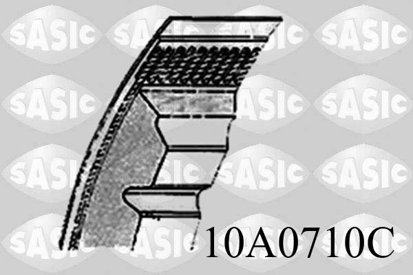 Sasic 10A0710C - Поликлиновой ремень autodnr.net