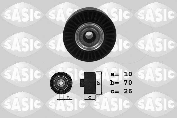 Sasic 1620034 - Направляющий ролик, поликлиновый ремень autodnr.net