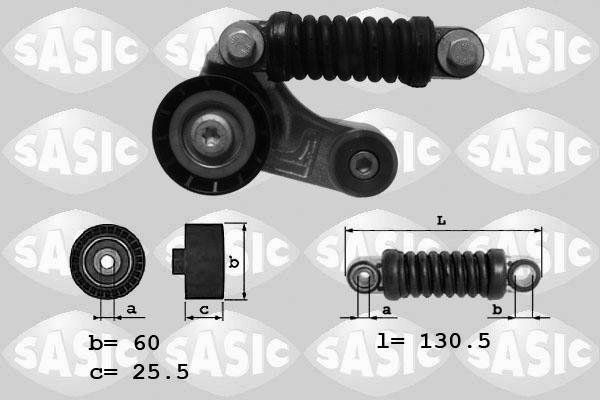 Sasic 1624048 - Натягувач ременя, клинові зуб. autocars.com.ua