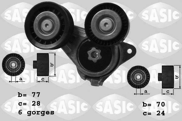 Sasic 1626083 - Натяжитель, поликлиновый ремень autodnr.net