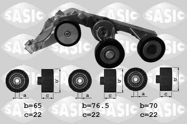 Sasic 1626134 - Натягувач ременя, клинові зуб. autocars.com.ua