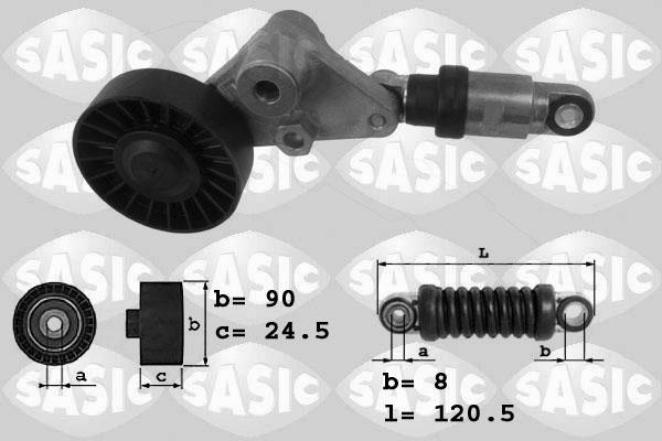 Sasic 1626154 - Натягувач ременя, клинові зуб. autocars.com.ua