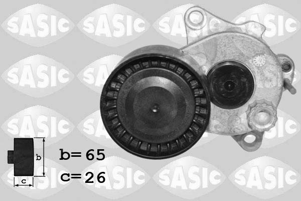 Sasic 1626188 - Натягувач ременя, клинові зуб. autocars.com.ua