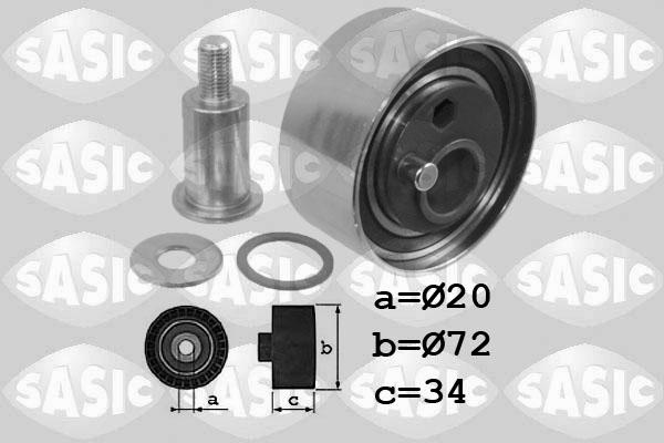 Sasic 1706052 - Натяжна ролик, ремінь ГРМ autocars.com.ua