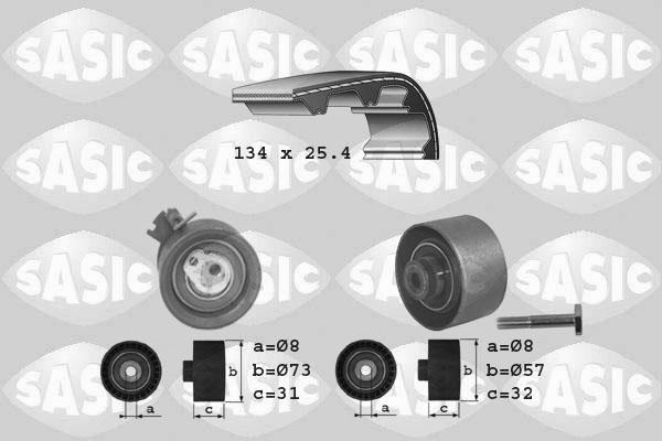 Sasic 1750007 - Комплект ремня ГРМ autodnr.net