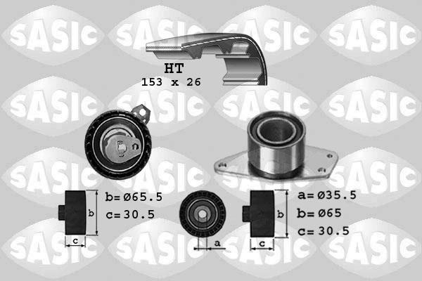 Sasic 1754021 - Комплект ремня ГРМ avtokuzovplus.com.ua