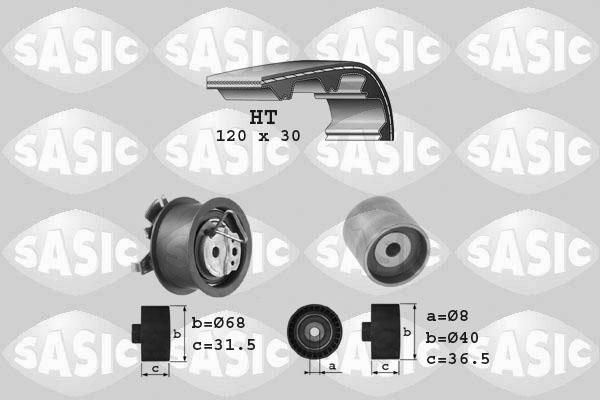 Sasic 1756003 - Комплект ременя ГРМ autocars.com.ua