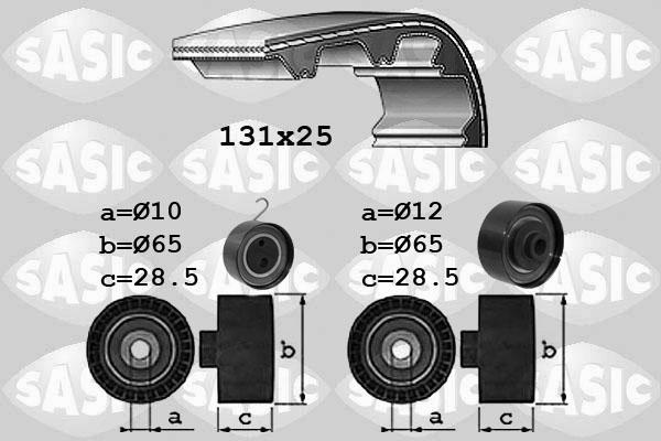 Sasic 1756062 - Комплект ременя ГРМ autocars.com.ua