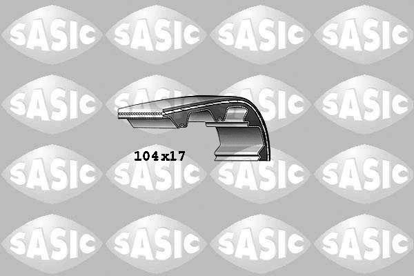 Sasic 1760003 - Зубчатый ремень ГРМ autodnr.net