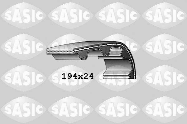 Sasic 1766021 - Зубчатый ремень ГРМ autodnr.net