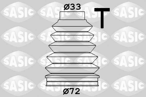 Sasic 1906137 - Пильник, приводний вал autocars.com.ua