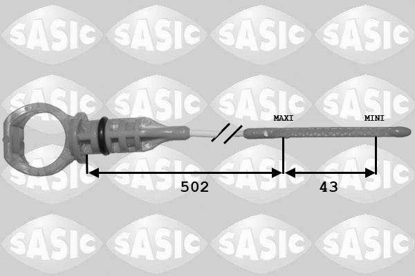 Sasic 1940019 - Покажчик рівня масла autocars.com.ua