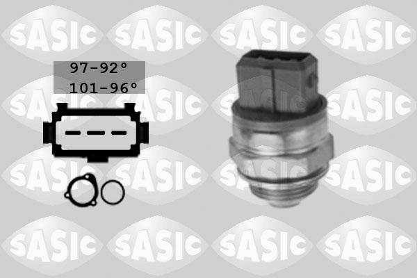 Sasic 2641251 - Термовимикач, вентилятор радіатора / кондиціонера autocars.com.ua