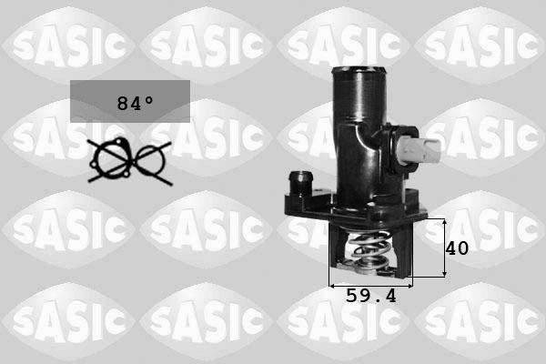 Sasic 3300002 - Термостат, охлаждающая жидкость autodnr.net