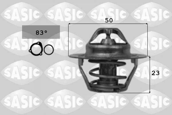 Sasic 3304002 - Термостат, охолоджуюча рідина autocars.com.ua