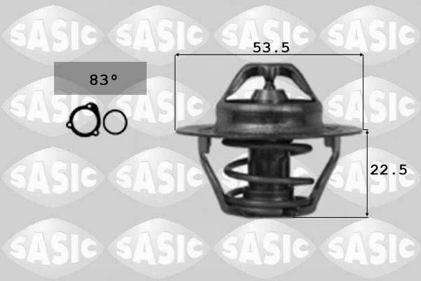 Sasic 3304003 - Термостат, охолоджуюча рідина autocars.com.ua