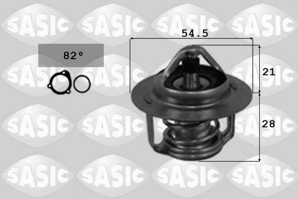 Sasic 3304013 - Термостат, охлаждающая жидкость autodnr.net