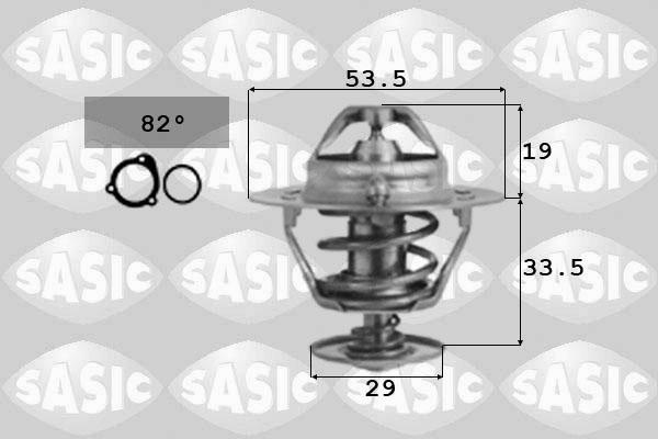 Sasic 3306030 - Термостат, охлаждающая жидкость autodnr.net