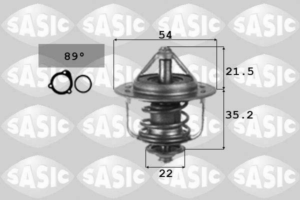 Sasic 3306045 - Термостат, охолоджуюча рідина autocars.com.ua