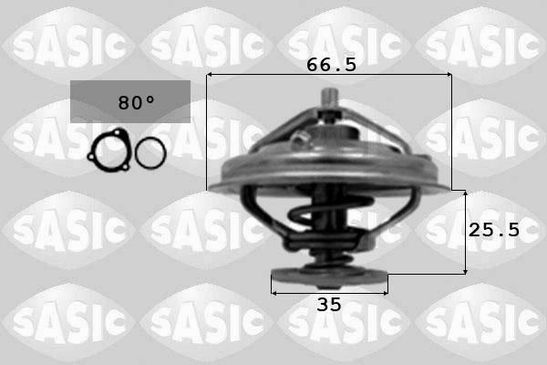Sasic 3306070 - Термостат, охолоджуюча рідина autocars.com.ua