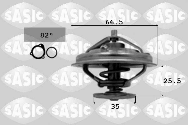 Sasic 3306074 - Термостат, охлаждающая жидкость avtokuzovplus.com.ua