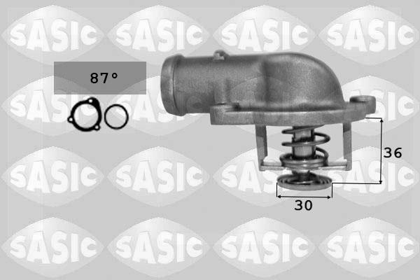 Sasic 3306081 - Термостат, охолоджуюча рідина autocars.com.ua