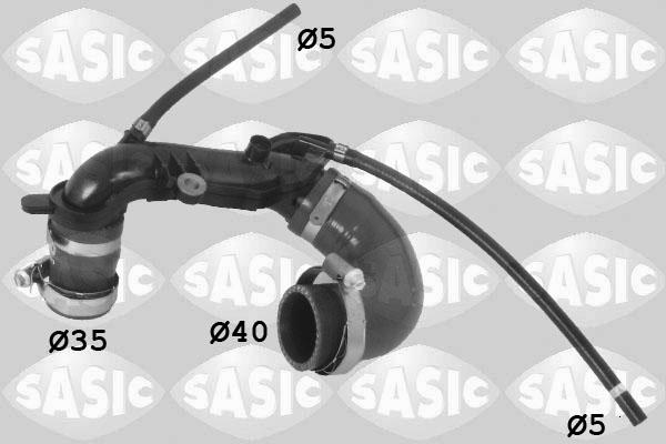 Sasic 3334001 - Трубка нагнітається повітря autocars.com.ua