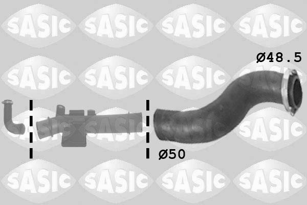 Sasic 3334009 - Трубка нагнітається повітря autocars.com.ua