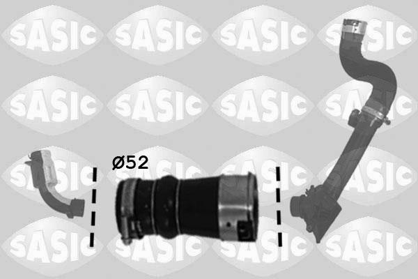 Sasic 3334021 - Трубка нагнітається повітря autocars.com.ua