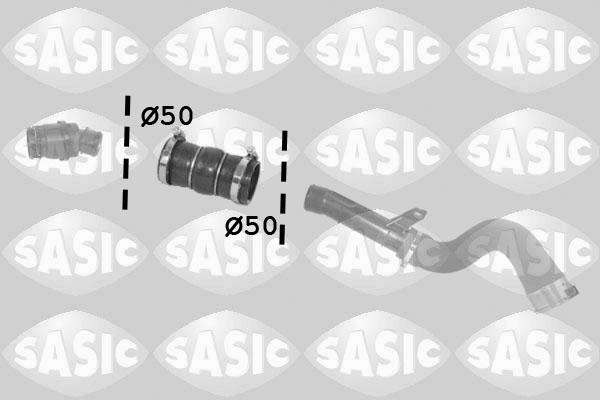 Sasic 3334028 - Трубка, нагнетание воздуха avtokuzovplus.com.ua
