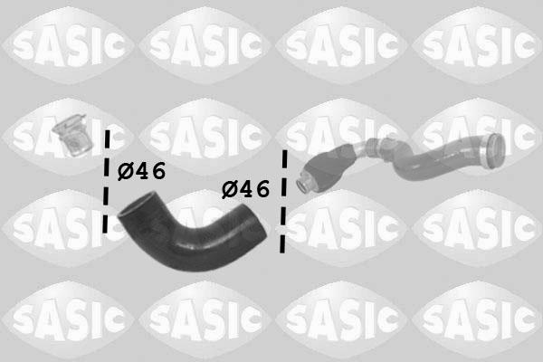 Sasic 3334038 - Трубка нагнітається повітря autocars.com.ua