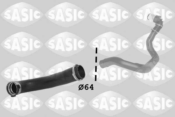 Sasic 3334055 - Трубка нагнітається повітря autocars.com.ua