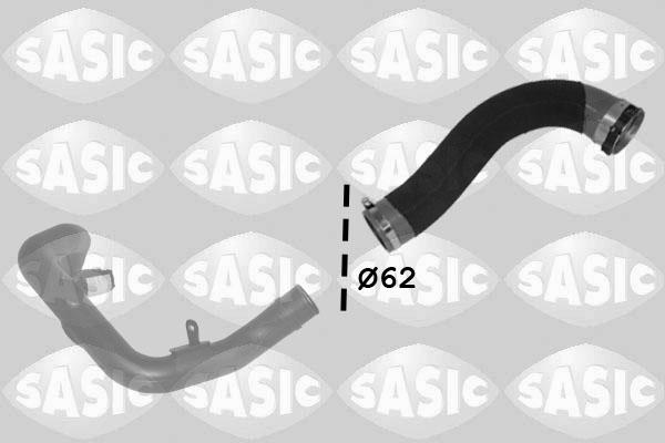 Sasic 3334059 - Трубка нагнітається повітря autocars.com.ua