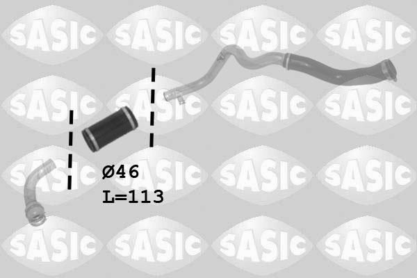 Sasic 3334062 - Трубка нагнітається повітря autocars.com.ua