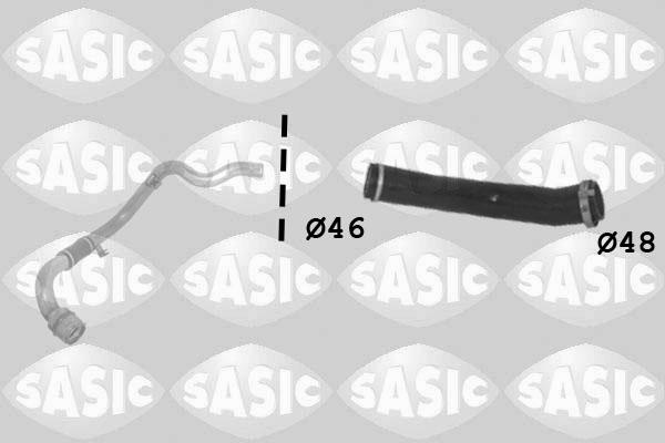 Sasic 3334063 - Трубка нагнітається повітря autocars.com.ua